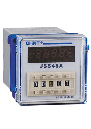 300084, Реле времени JSS48A 8-контактный одно групповой переключатель многодиапазонной задержки пита