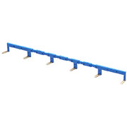 090.06, 6-полюсный шинный соединитель для розеток 90.02, 90.03; синий