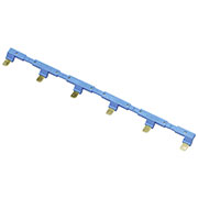 094.56, 6-полюсный шинный соединитель для розеток 94.54; синий