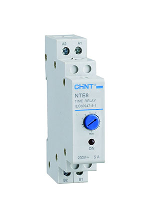 258347, Реле времени NTE8-120A (задержка времени выключения) 12-120с, 1НО, AC230В