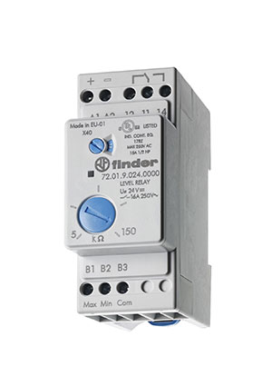 72.01.8.240.0000PAS, Реле контроля уровня; настраиваемый диапазон чувствительности 5 150кОм; питание