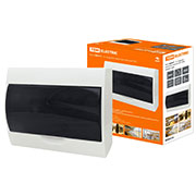 SQ0903-0004, ЩРН-П, бокс 12 модулей с белой крышкой, навесной, пластик IP41