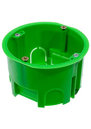 HEGEL КУ1202 КОРОБКА УСТАНОВОЧ. Д/ПОЛЫХ СТЕН МЕТАЛ.ЛАПКИ 64Х44