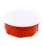 КР1105 КОРОБКА РАСПР. СП 100Х40(У198) Д/СПЛОШ.СТЕН С КРЫШКОЙ