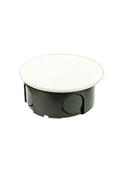 У- 195 КОРОБКА РАЗВЕТВИТЕЛЬНАЯ. СУ 70Х30  Д/СПЛОШ.СТЕН С КРЫШКОЙ