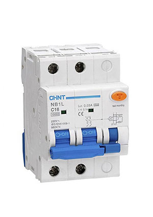 205046, Диф. автомат NB1L 2P C32 300mA тип A 10kA (54mm)