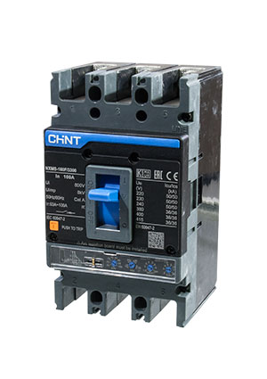 264748, Авт. выкл. NXMS-160F/3Р 160A 36кА с электронным расцепителем