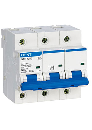 816140, Авт. выкл.NXB-125 3P 80А 10kA х-ка D