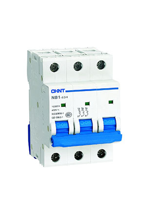 179860, Авт. выкл. NB1-63H 3P 4A 10кА х-ка B