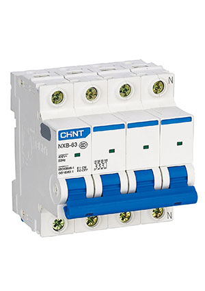 813921, Авт. выкл. NXB-63H 4P 6A 10кА х-ка D