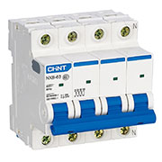813924, Авт. выкл. NXB-63H 4P 20A 10кА х-ка D