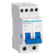 643001, Модульный переключатель NZK1-32 2P 32А 3 положения
