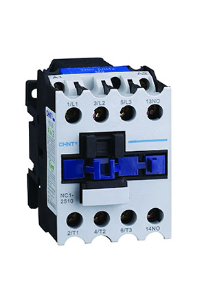 221634, Контактор NC1-2501 25А 230В/АС3 1НЗ 50Гц