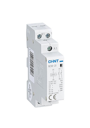 256051, Контактор модульный NCH8-20/20 20A 2НО AC24В, 50Гц