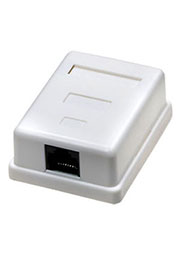 HCT-201, розетка комбинированная 1xRJ45 не экранированная cat.5E