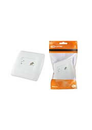 SQ1805-0022, Розетка компьютерная RJ45 белая "Онега"