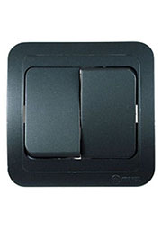 26803 ВЫКЛЮЧАТЕЛЬ СКРЫТ.УСТ.2 КЛ. (АНТРАЦИД)