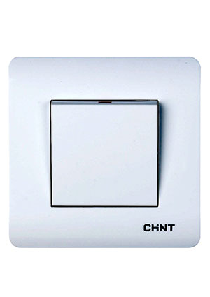 715378, 1-клавишный проходной выключатель 10А 250В