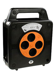 УХР-4-10, Удлинитель 10М, ПВС 2х1, 2200Вт 10А