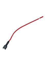 8006СБИ, Клемма "мама" серия 6,3мм, нар. лужён., изолир. Полн.,0,75мм2