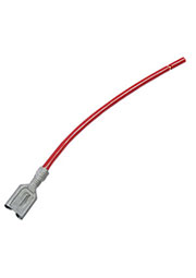 8063СБ, Клемма "мама" серия 9,5мм лужён., в сборе с проводом 2,50мм2