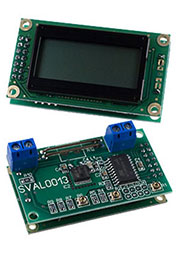 SVAL0013PN, цифр.вольтм.+амперм.пост. тока, без подсв.(до 100В, до10А)
