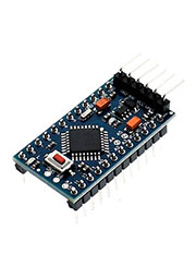 Arduino Pro Mini (ATmega328P, 5В), с тактовой кнопкой