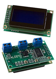 SVAL0013NW, цифр.вольтм.+амперм.пост. тока, бел. подсв.(до100В, до50А)