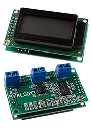 SVAL0013PW, цифр.вольтм.+амперм.пост. тока, бел. подсв.(до100В, до50А)