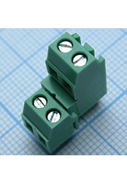 DG381A-3.81-04P-14-00A(H), зелёный (2*2)