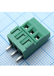 DG381H-3.81-03P-14-00A(H), зелёный