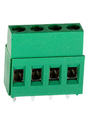 282856-4, TERMI-BLOK4, клеммник винтовой 5мм 4 контакта
